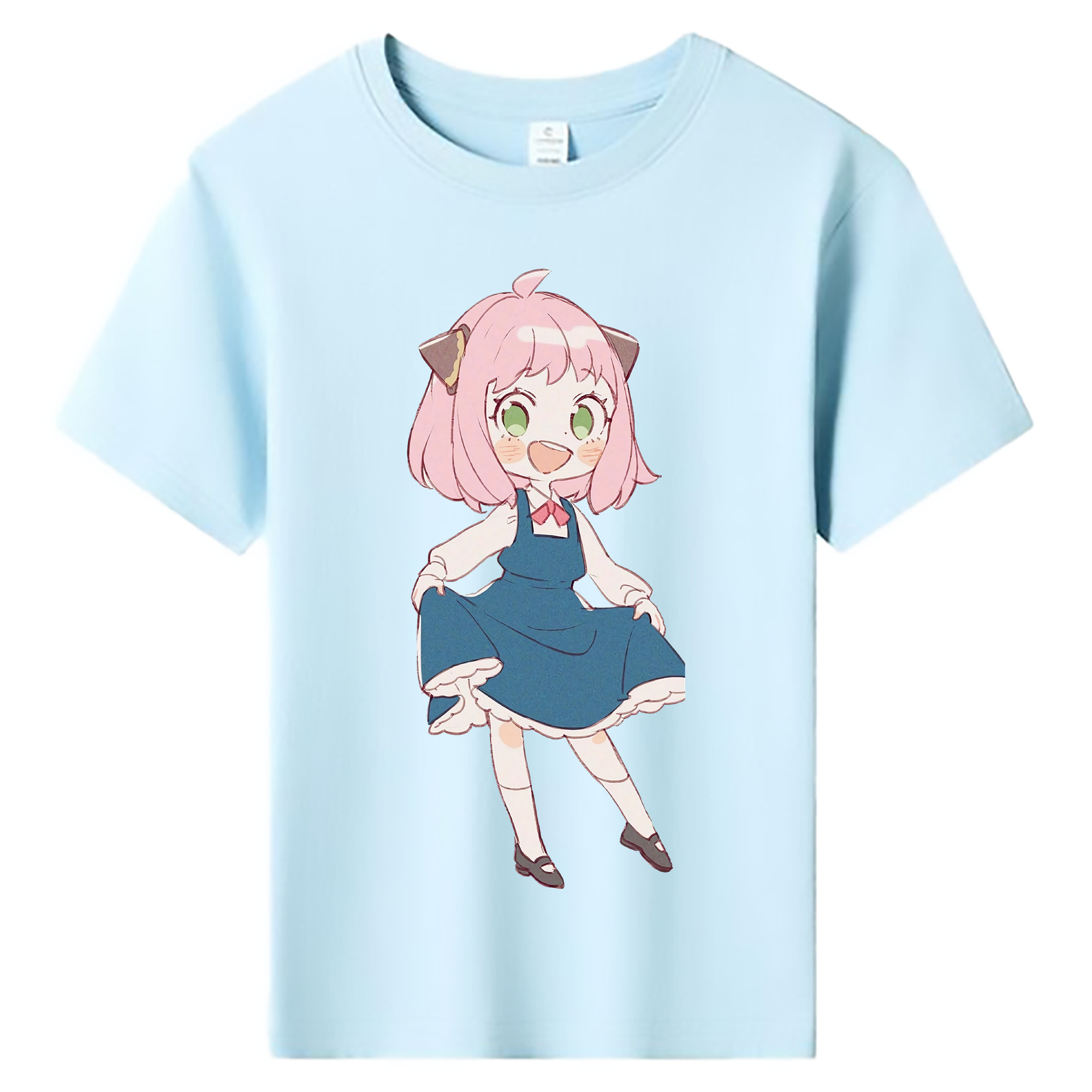 （画像用） SPY×FAMILY间谍家家酒 綿100％キッズTシャツ（フロントプリント）